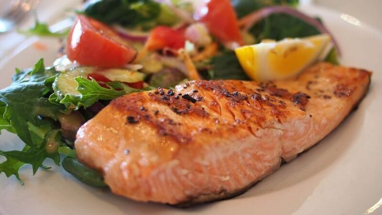 Poisson avec légumes