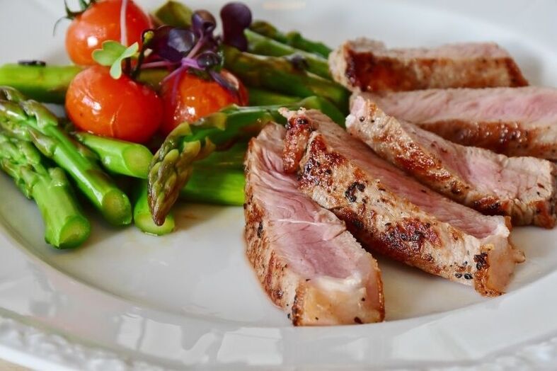 Viande avec légumes