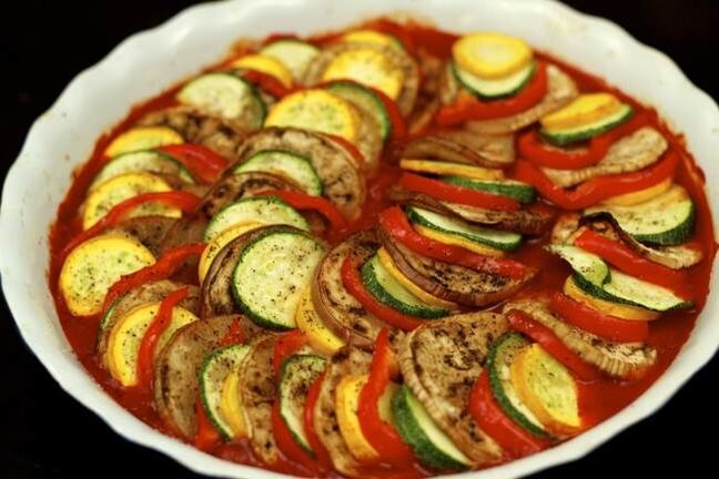 préparer la ratatouille pour le régime Dukan