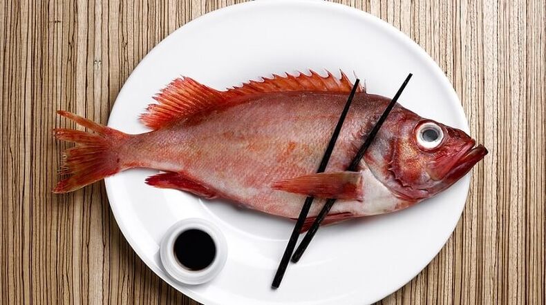 poisson pour le régime japonais